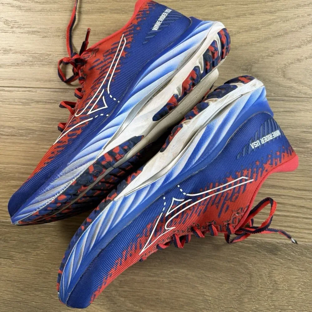 Mizuno Shoes Women 8.5 Wave Rider 27 USA Running Walking Cushioned